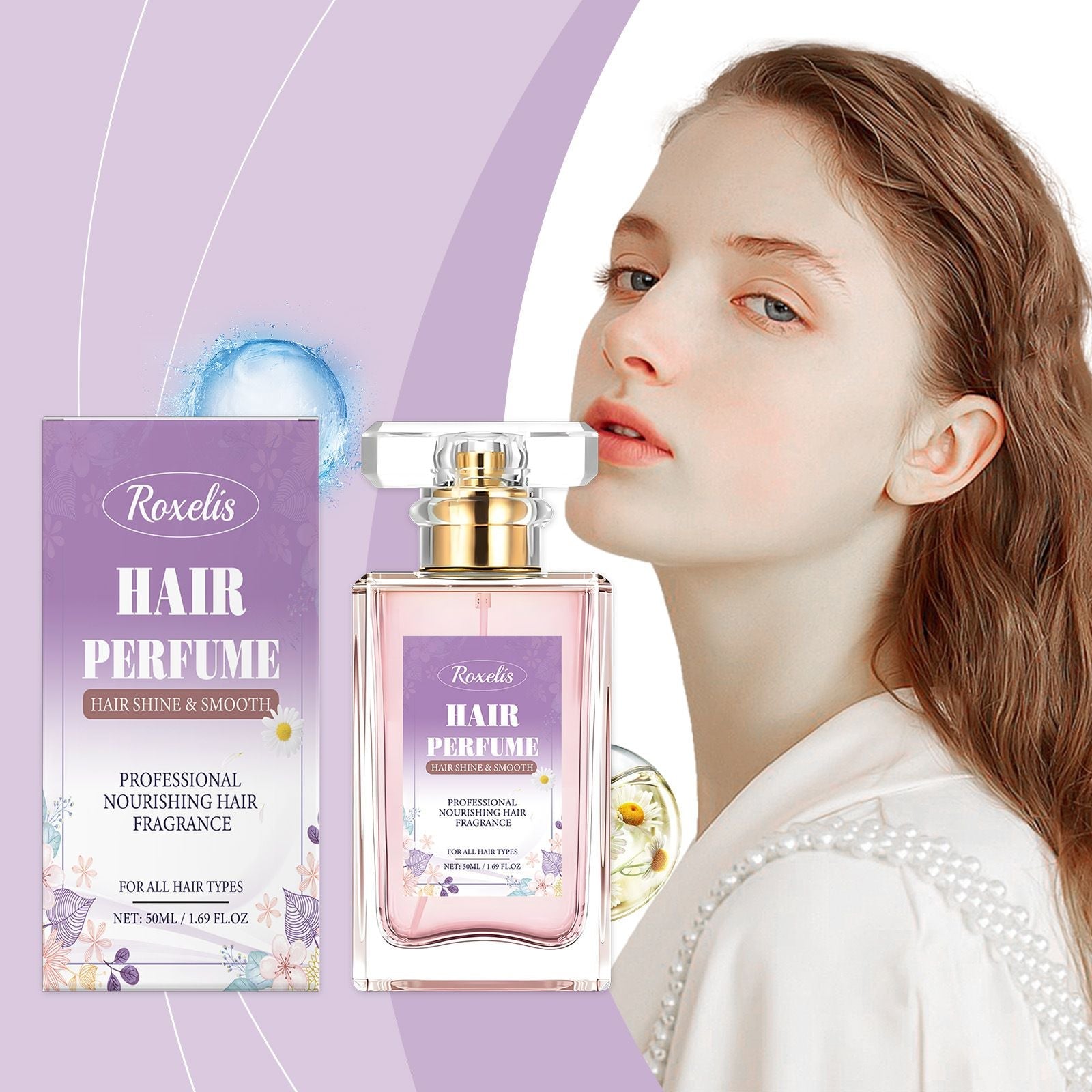 50ml Chamomile Hair Perfume with Hydrating and Fresh Scent