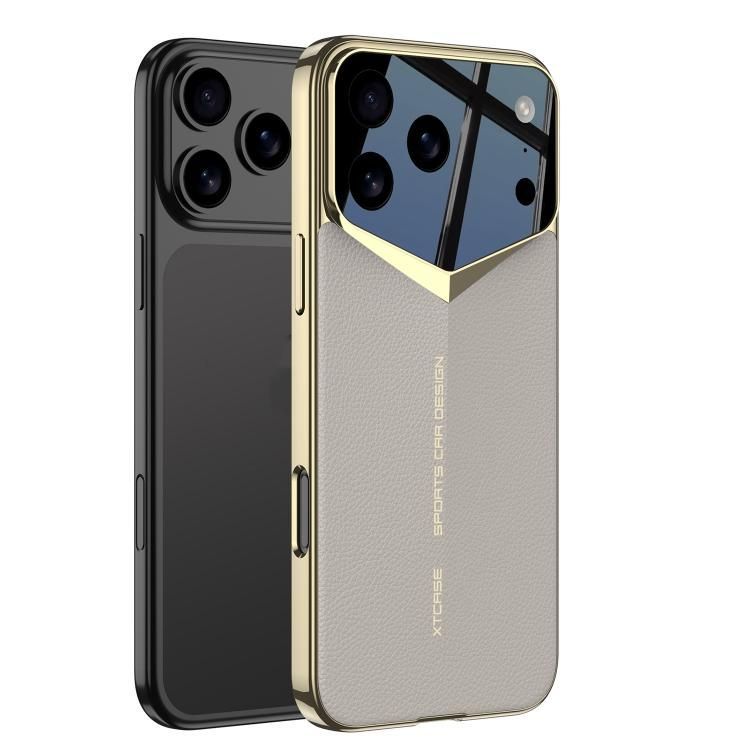 For iPhone 18 Pro Max / iPhone 17 Pro Max GKK Blade Phantom Plain Leather Phone Case