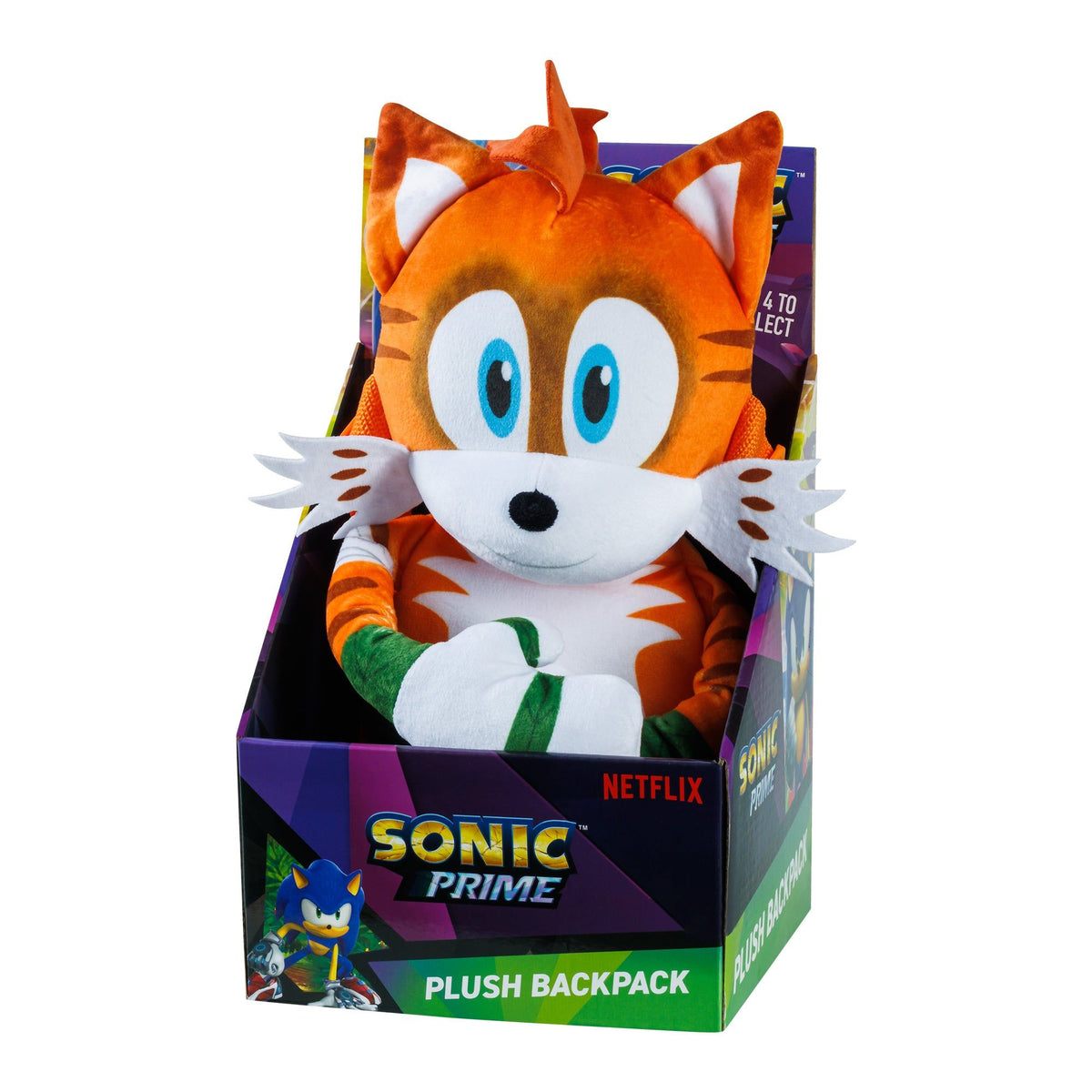 Sonic 12-Inch Plush Toy Backpack