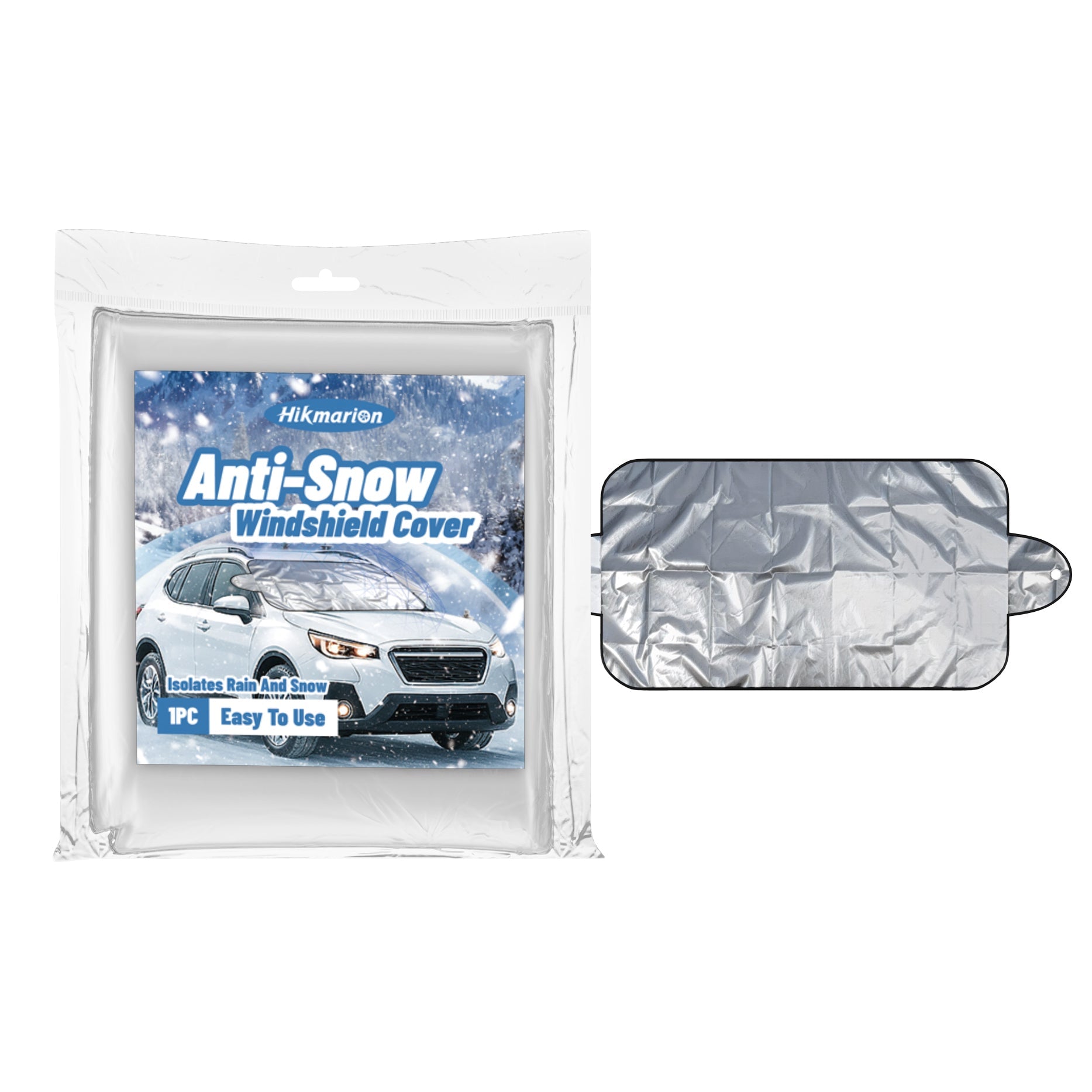 Car Snow Protection Cover, Windproof, Easy Install, Winter Shield ,1pcs