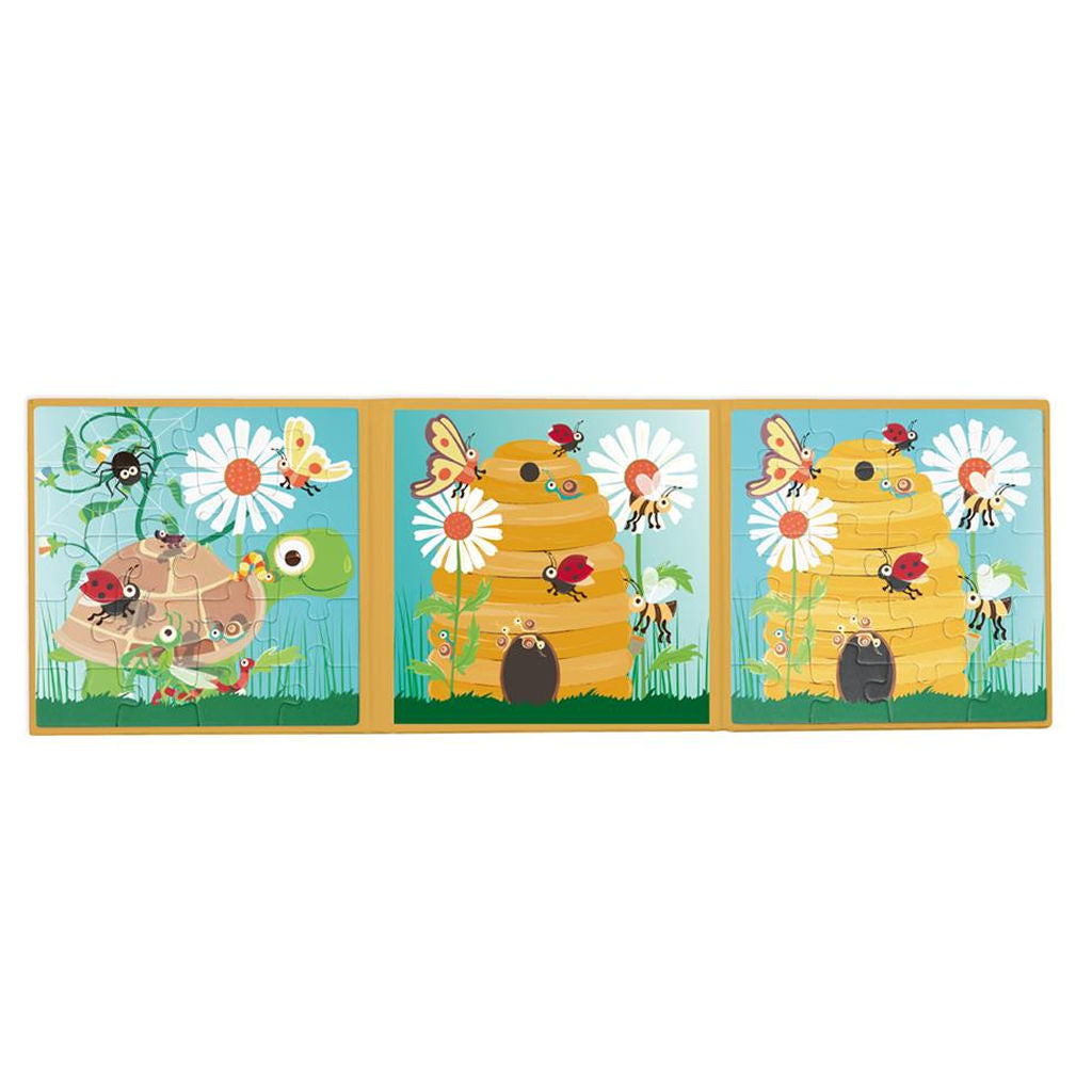 Magnetic Puzzle Book To Go - Garden Party
