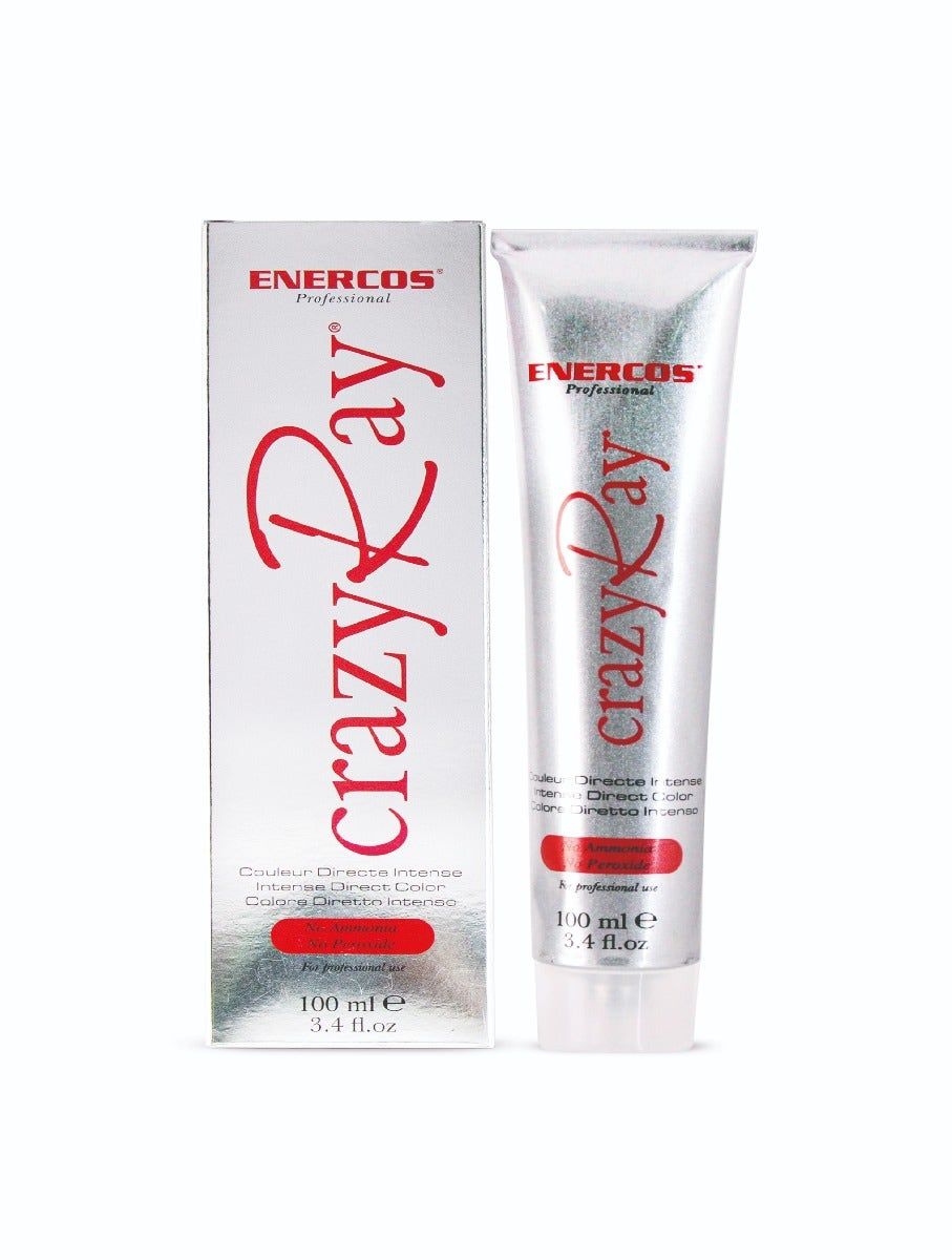 Enercos Professional Crazyray Hair Color, No Amonia No Peroxide, 100ml