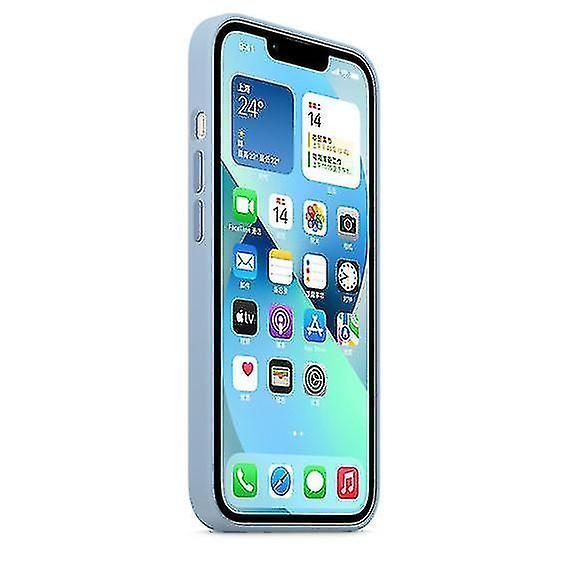 For iPhone 13 - Silicone Case With MagSafe, Full Protection Phone Cover
