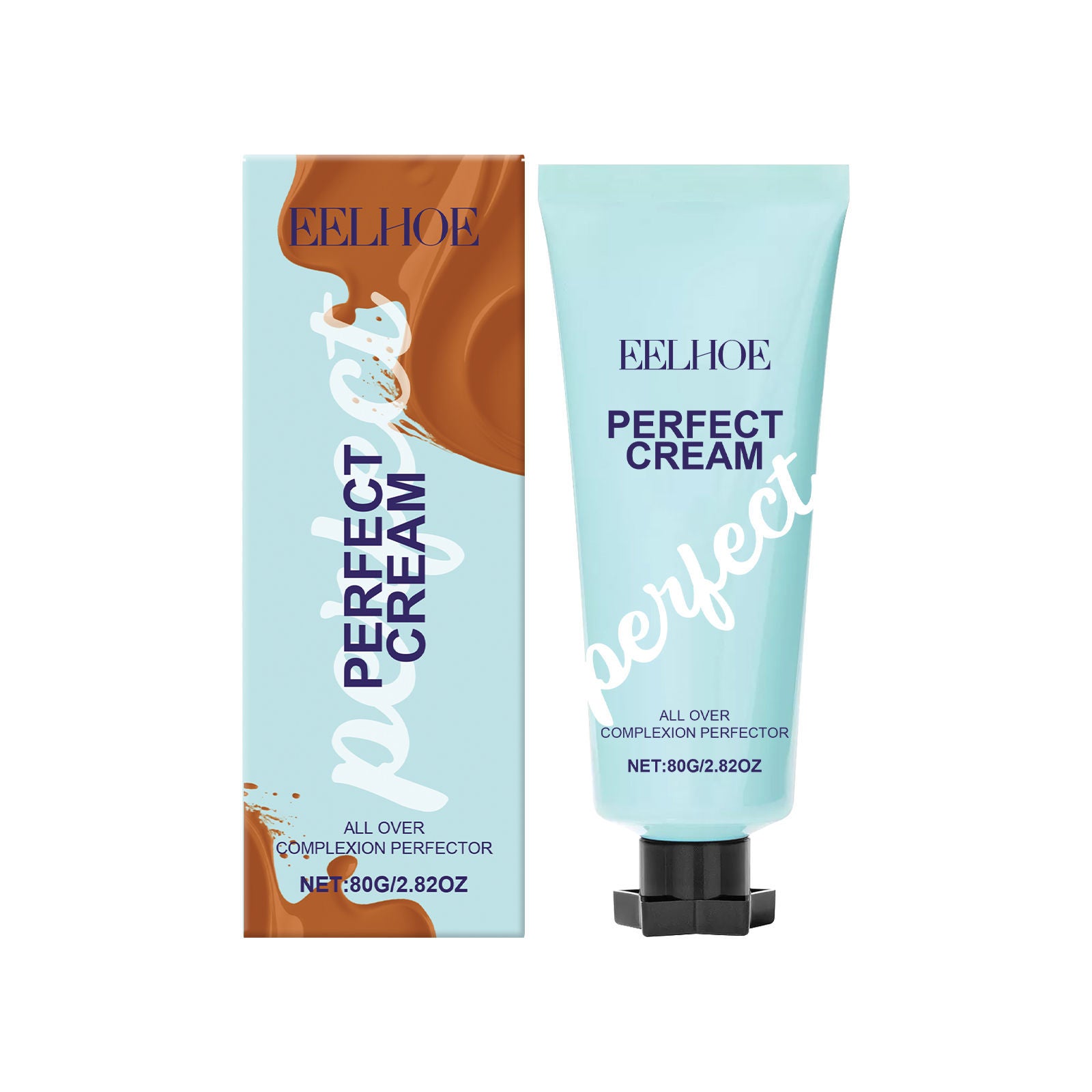 Dark Skin Concealer, Brighten & Cover Flawless, Water-Resistant, Long-Lasting ,80g