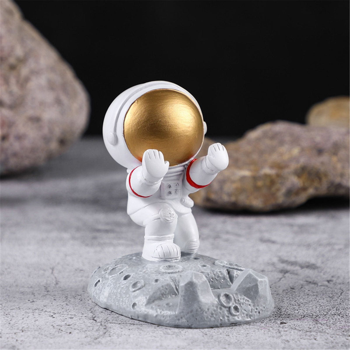 Astronaut Phone Holder Stand 3D Cartoon Cute Astronaut Cradle Phone Bracket