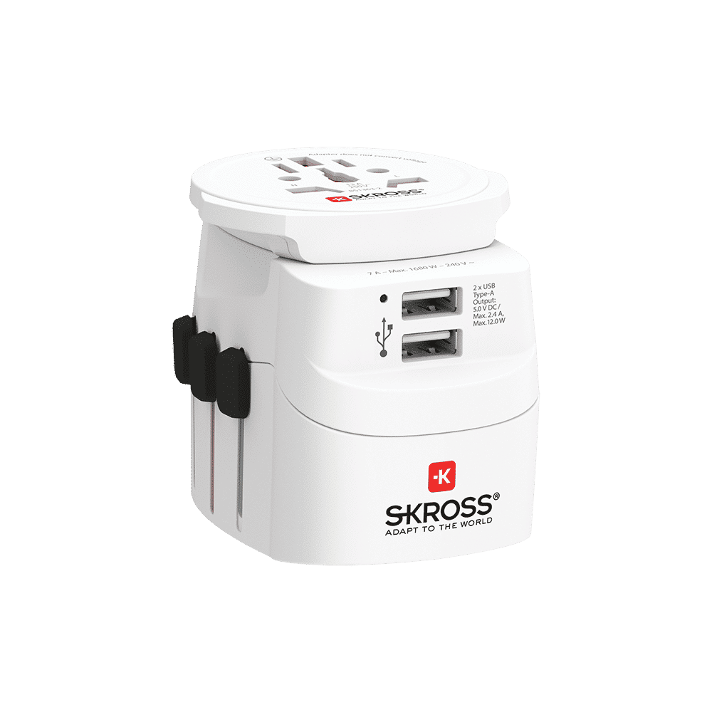 Skross 1302470 Pro Light Usbworld(2Xa)Multiadaptersusb