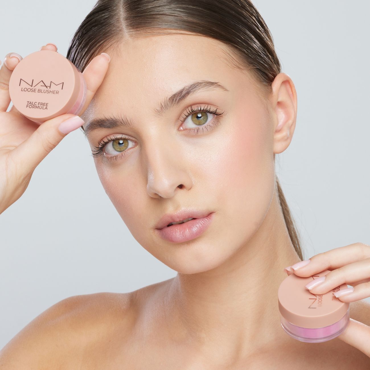 NAM Talc-Free Loose Blusher, Vegan Powder, 2.5gm