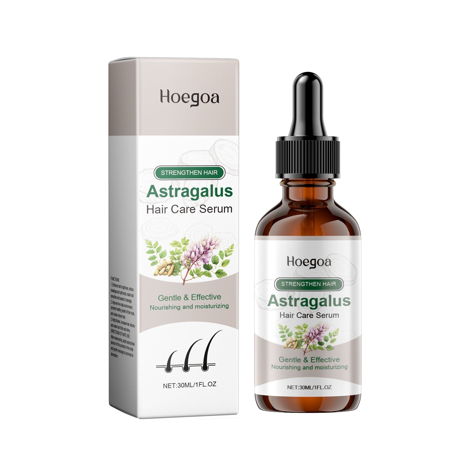 Boost Hair Growth Serum, Nourish Scalp, Strengthen Hair, Thicker Fuller Hair ,30ml