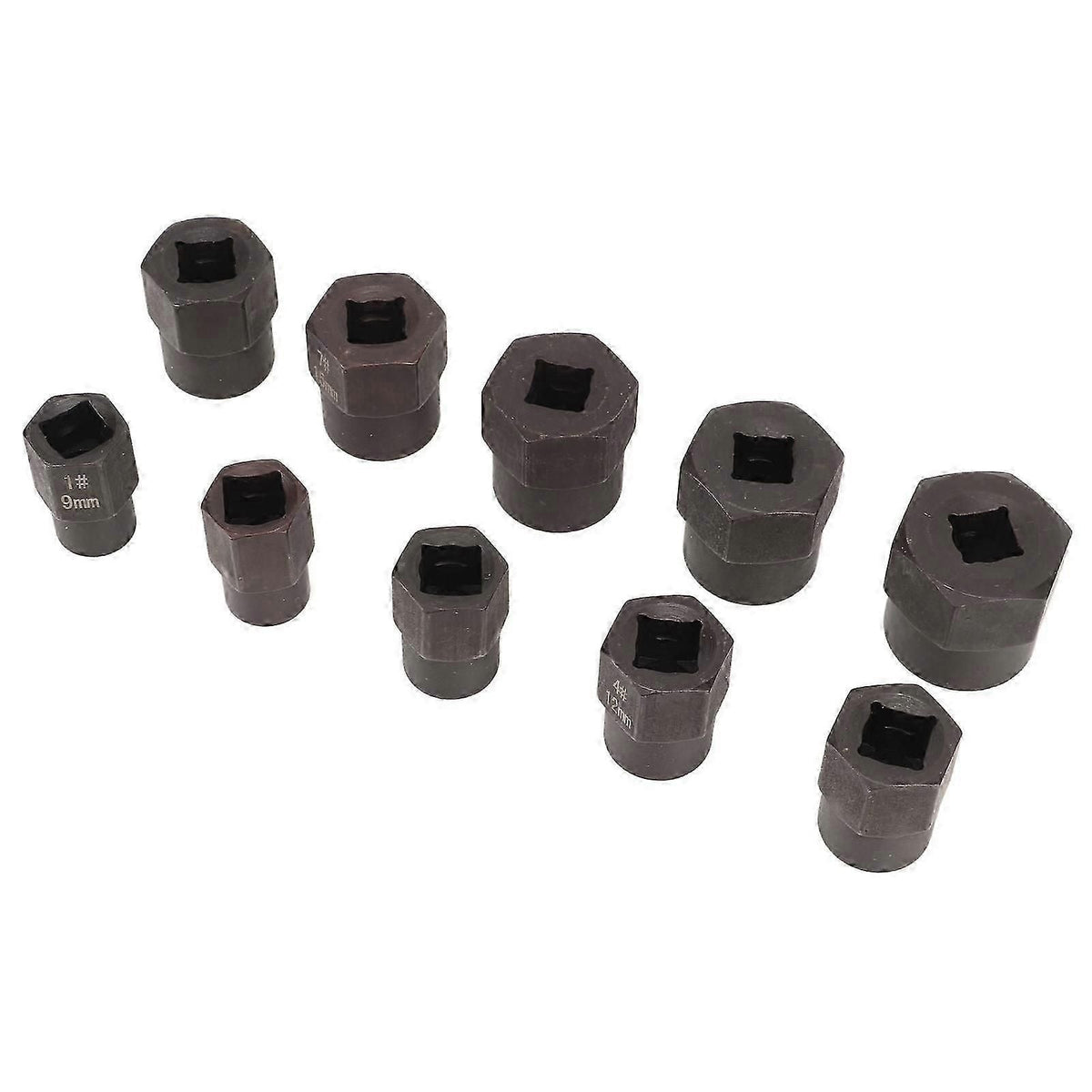 10pcs Damaged Bolt and Nut Remover Socket Extractor Set