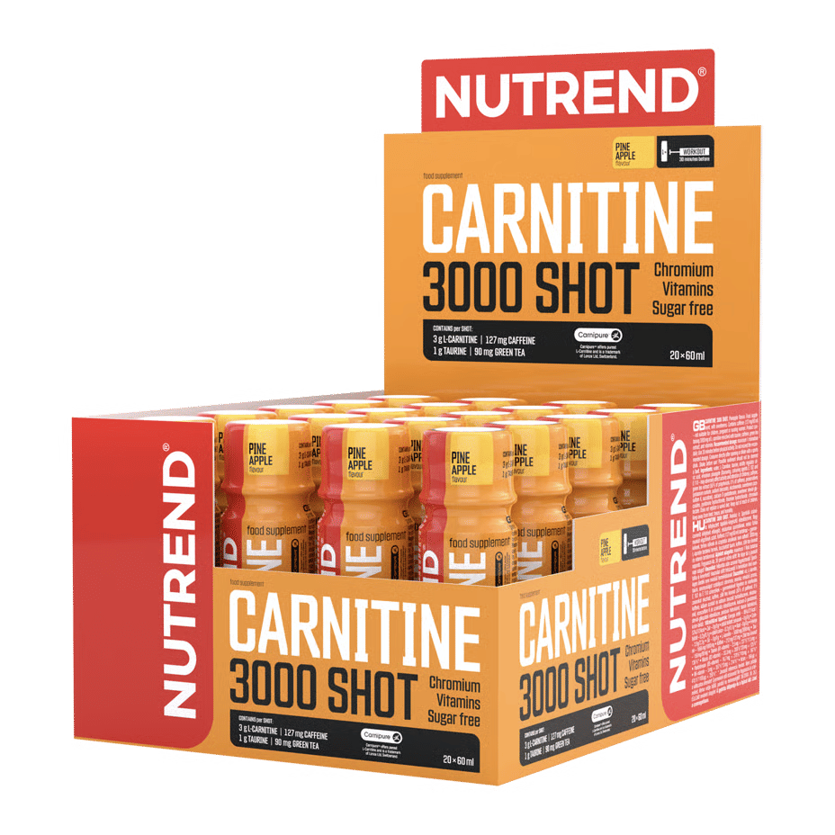 NUTREND CARNITINE 3000 SHOT 60mL Pineapple