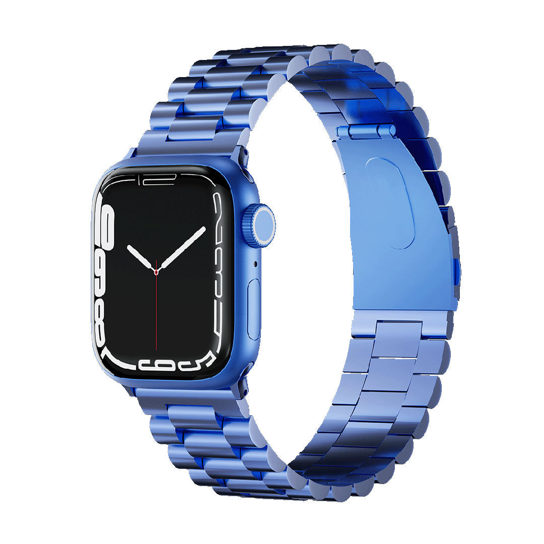 Levelo Daytona Metal Watch Strap For Apple Watch