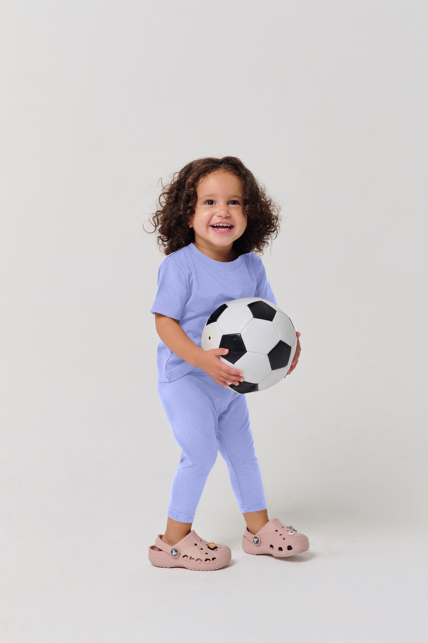 تي شيرت "مولو كلاسيك" للأطفال (للجنسين) - أزرق فاتح