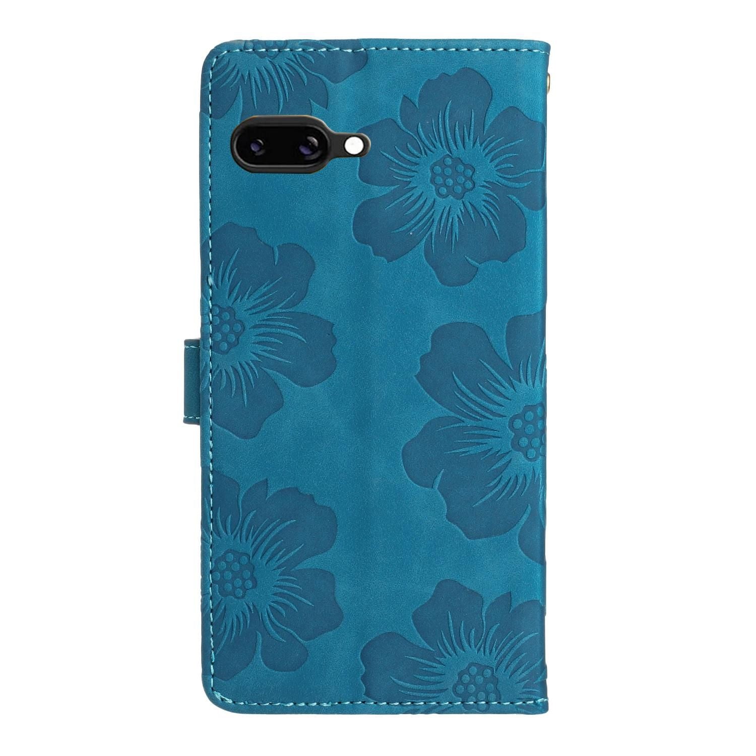 Flower Embossing Leather Case For Google Pixel 9a