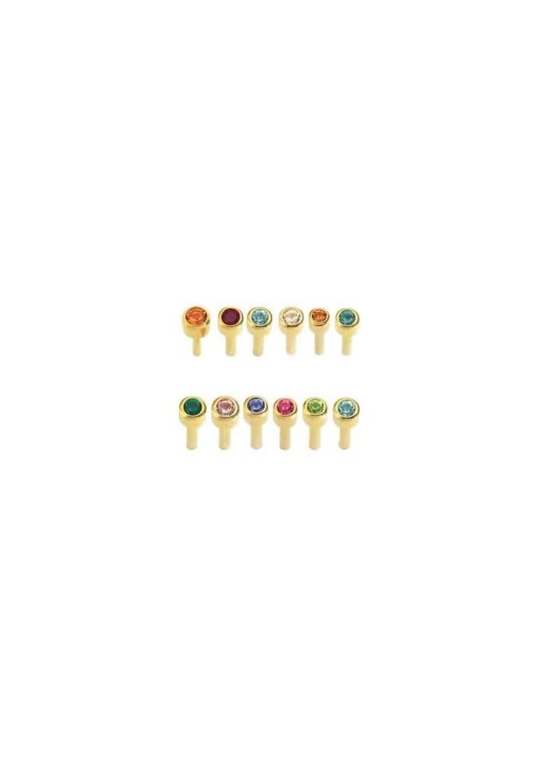 Caflon Singles Mixed Assorted Gold Plated Earring