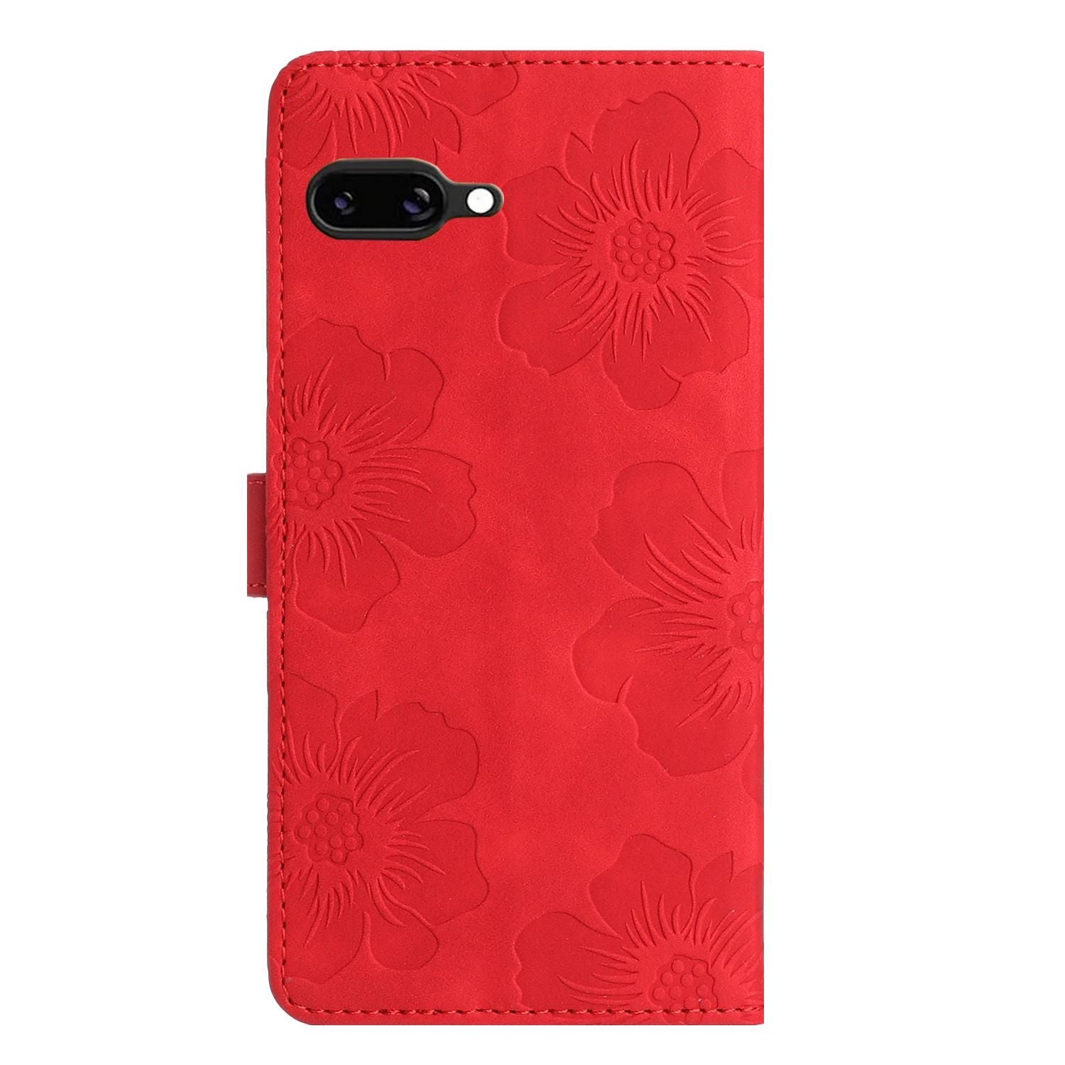 Flower Embossing Leather Case For Google Pixel 9a