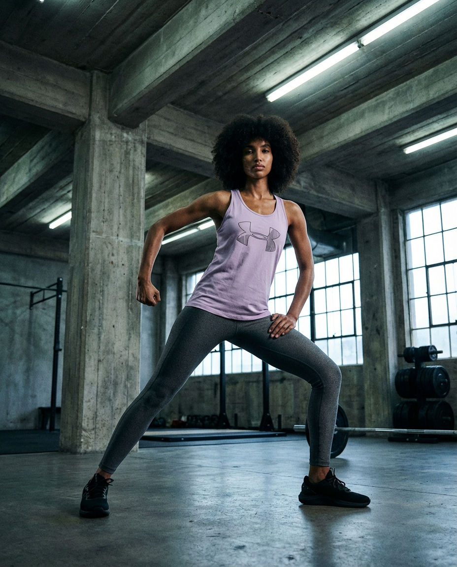 Under Armour Light Purple Training Tank