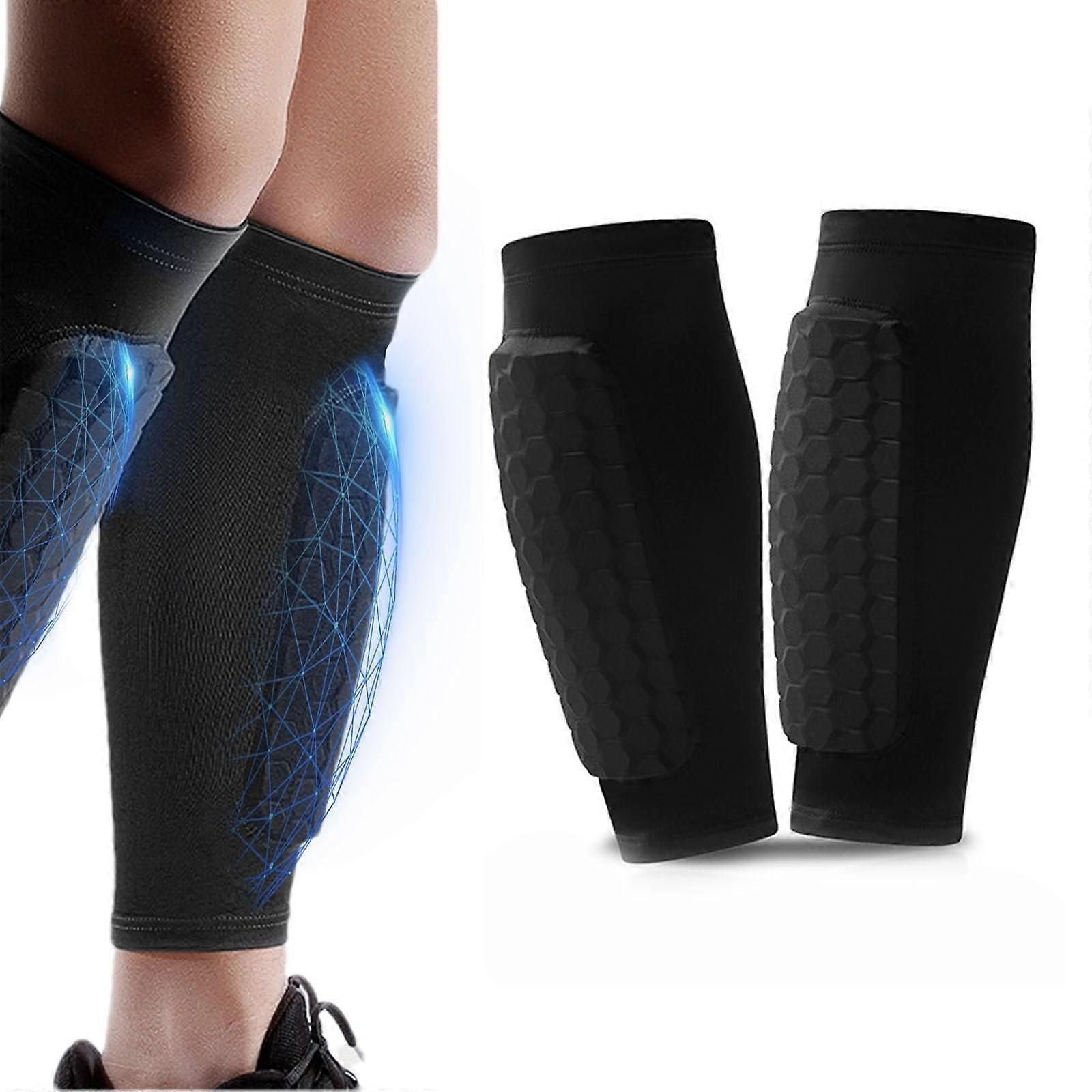 Shin Defender Guards For Football Soccer Youth Sizes 4-6 10-12 Years