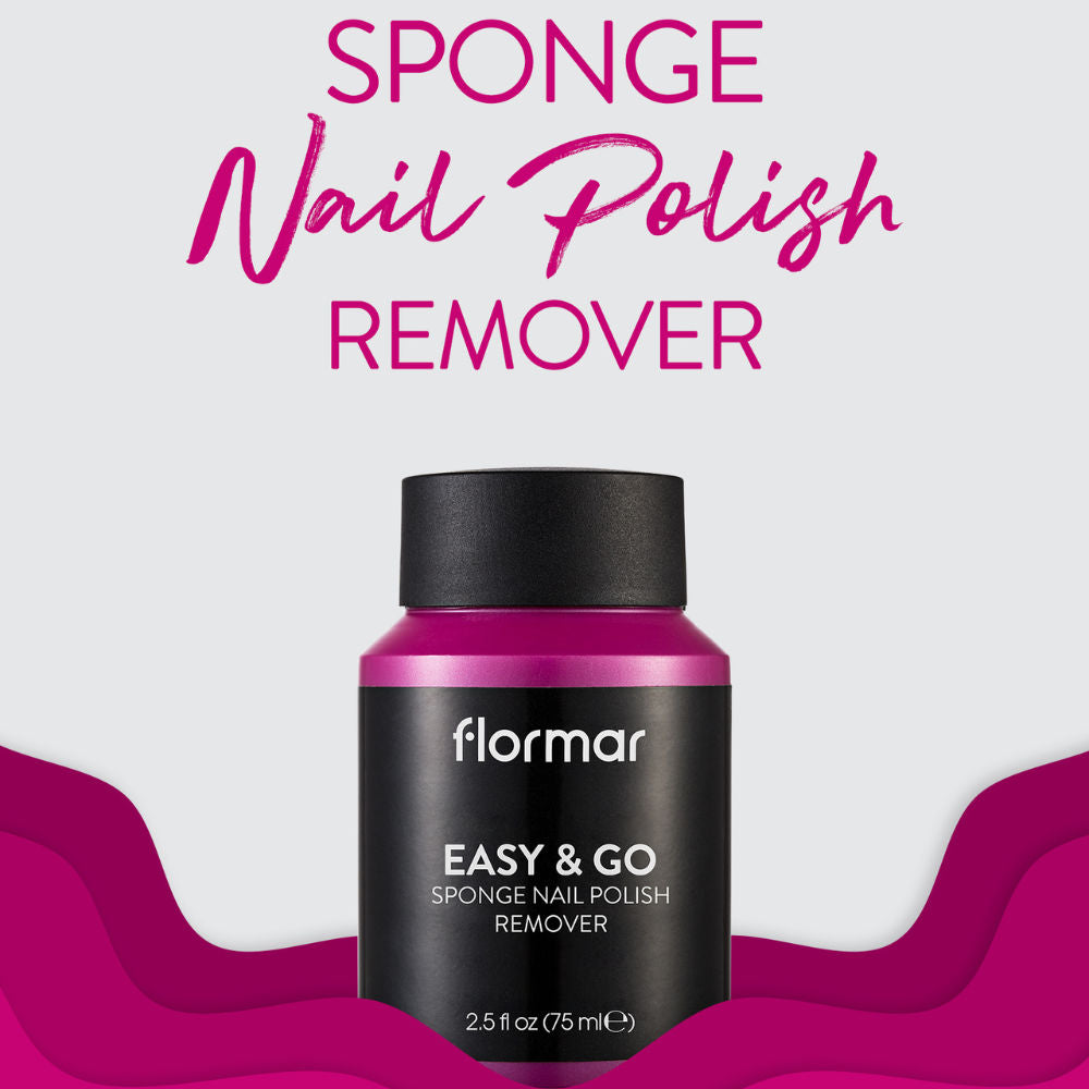 Flormar Easy &amp; Go Sponge Nail Polish Remover