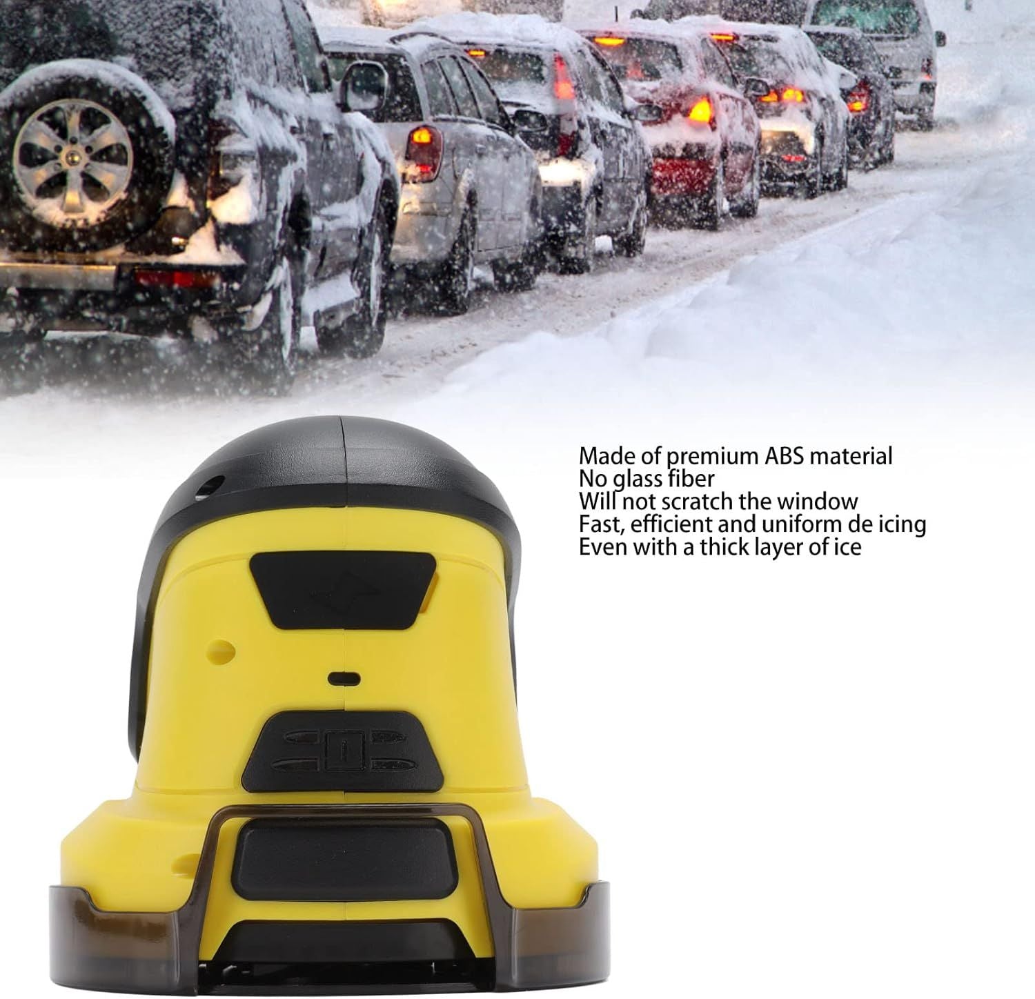 Electric Handheld Ice Scrapers Car Windshield Rechargeable Portable Car Window Snow Removal Device