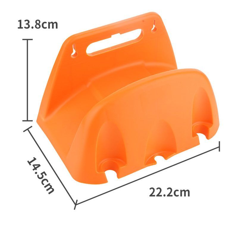 Garden Irrigation Hose Pipe Hanger Wall Mounted Holder Plastic Storage Rack
