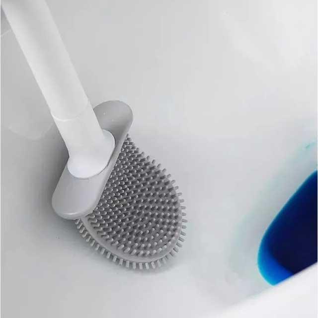 Deep Cleaner Detachable Silicone Toilet Brush - Hygienic, Durable & Easy to Clean Toilet Cleaning Brush