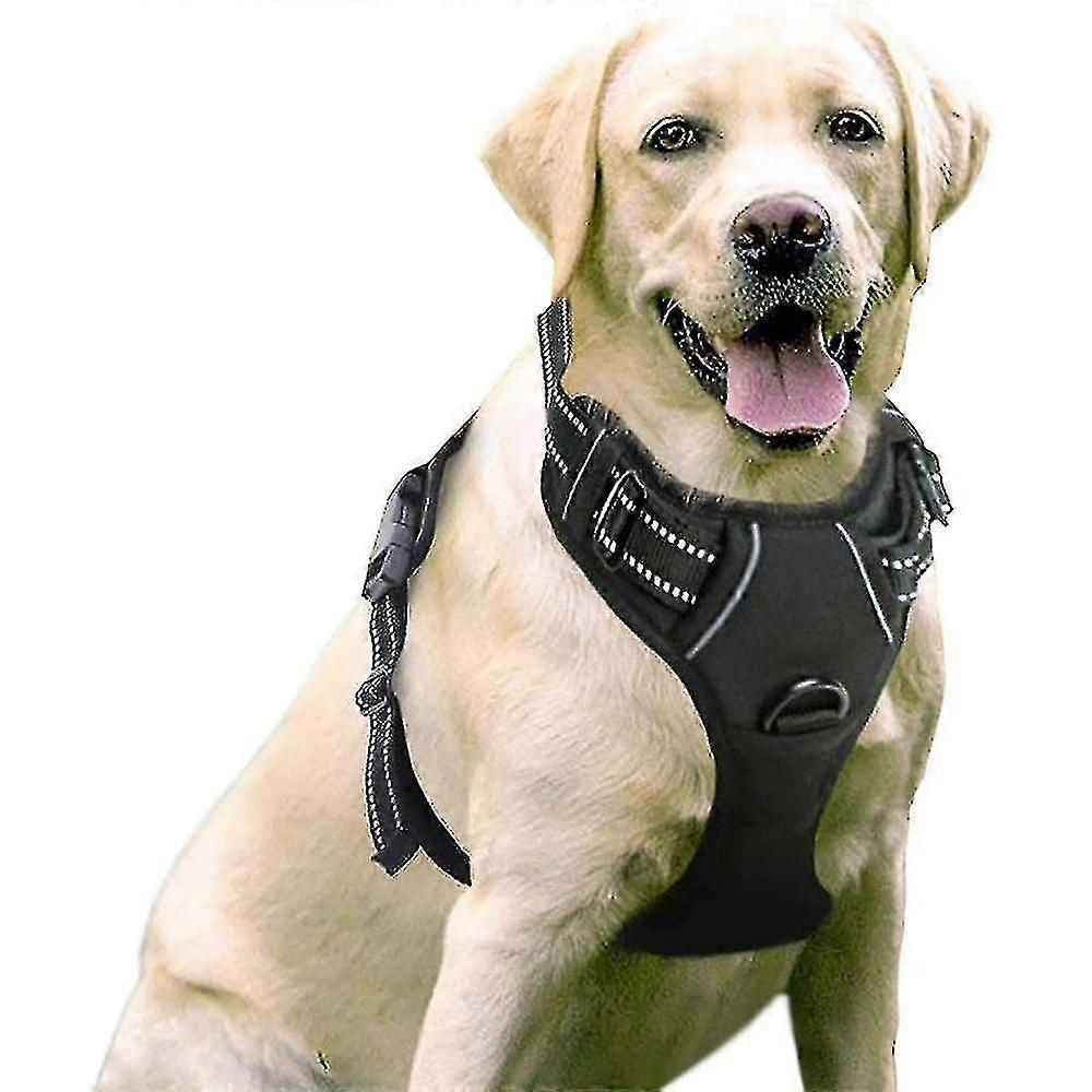 No-pull Dog Harness Padded Adjustable Pet Vest Harness For Large Dogs Training Or Walking zxin
