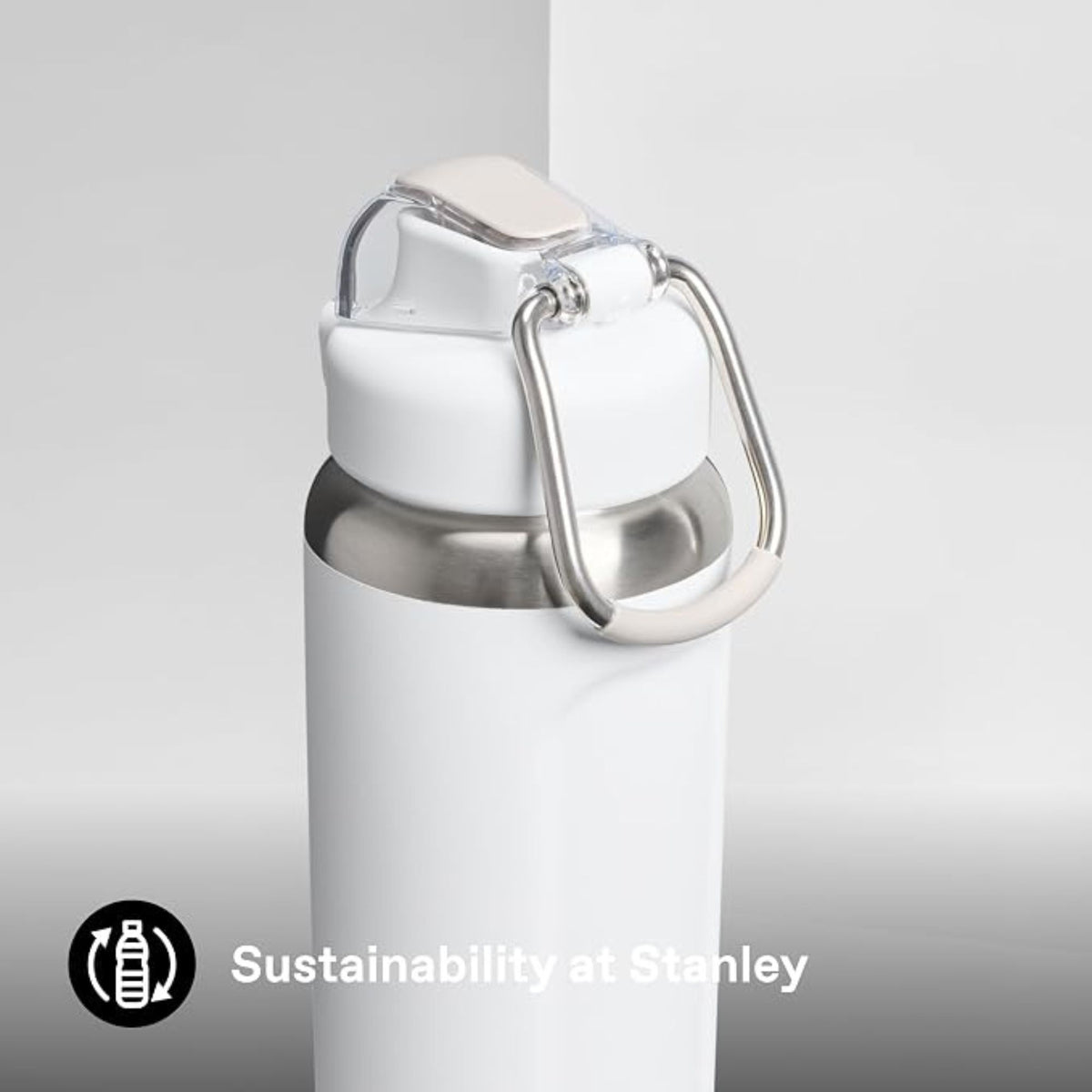 Stanley Classic Wellspring Insulated Water Bottle, 0.71L / 24 oz Stainless Steel Hydration Flask