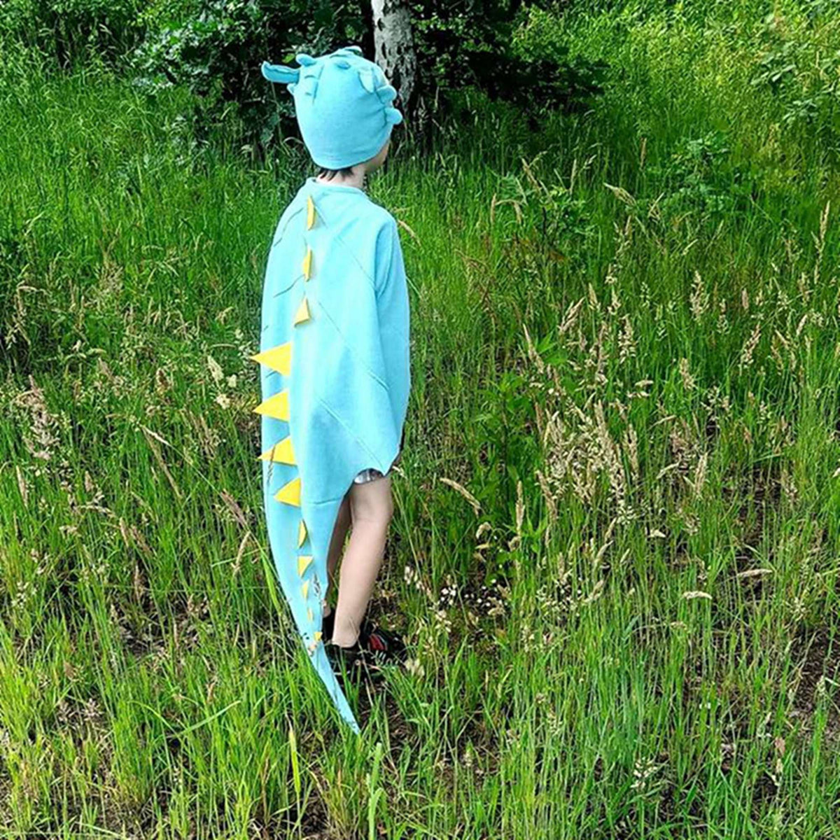 Children Dinosaur Cape Halloween Cosplay Costume Set Kids Christmas Outfits