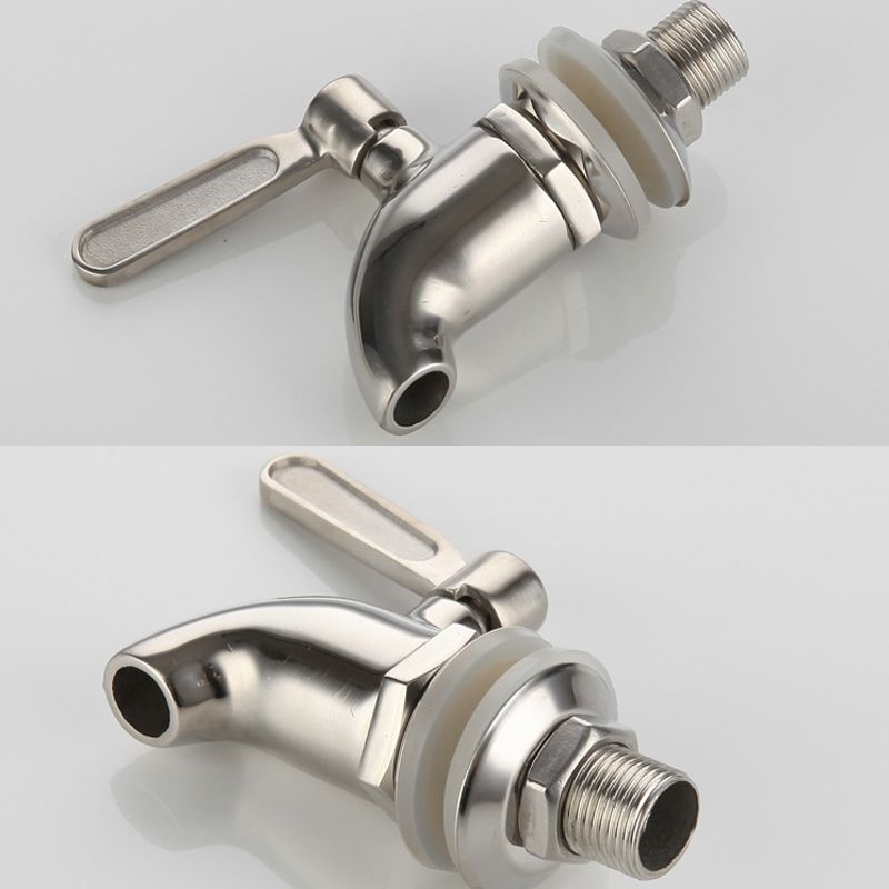Wine Barrel Tap Spigot Stainless Steel Coffee Juice Faucet 16mm