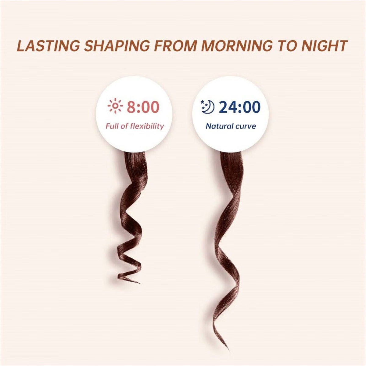 Automatic Hair Curler Cordless Curling Rotating Wand With LCD Display For Styling