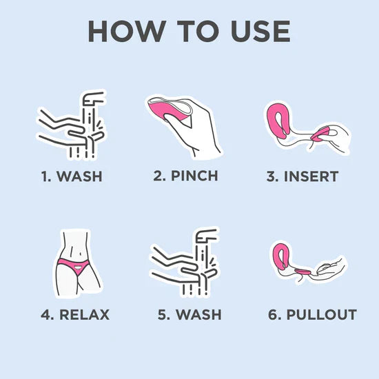 Pee Safe Reusable Menstrual Disc