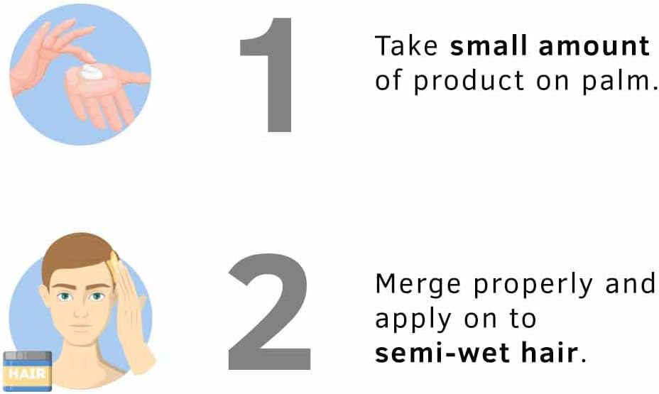 كريم الشعر USTRAA مع مستخلص بذور الكتان البري وزيت جنين القمح للاستخدام اليومي 100 جرام