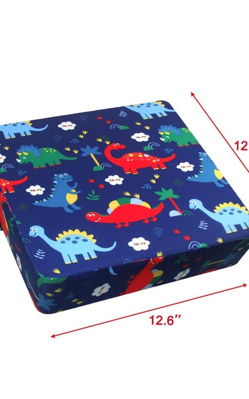 Toddler Booster Cushion Baby Chair Pad Heightening Dining Chair Cushion Cartoon Seat Mat