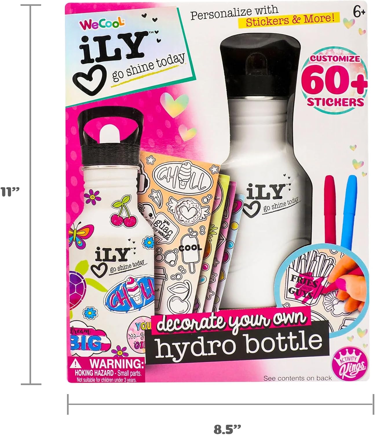 Activity Kings Decorate Your Own Hydro Bottle Kit