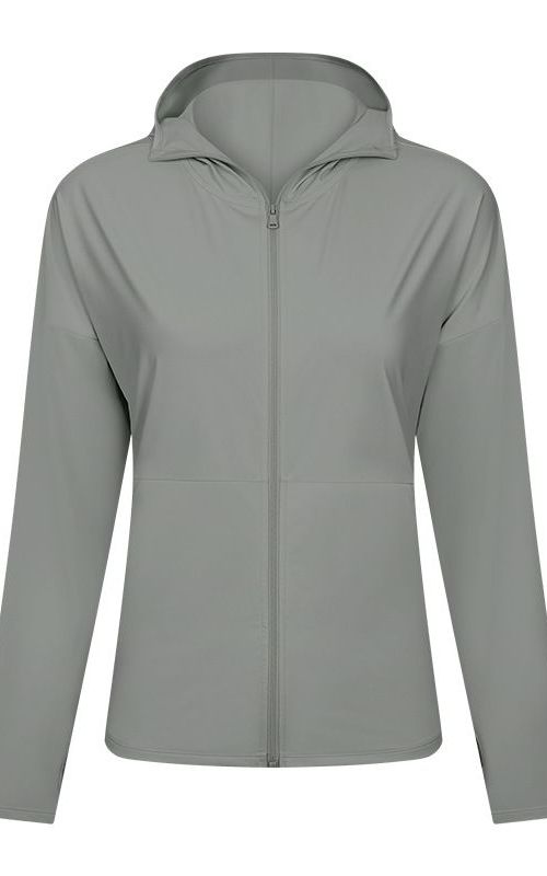 Sunscreen Jacket Lightweight Anti UV Jacket  Breathable Sun Protection Sport Coat