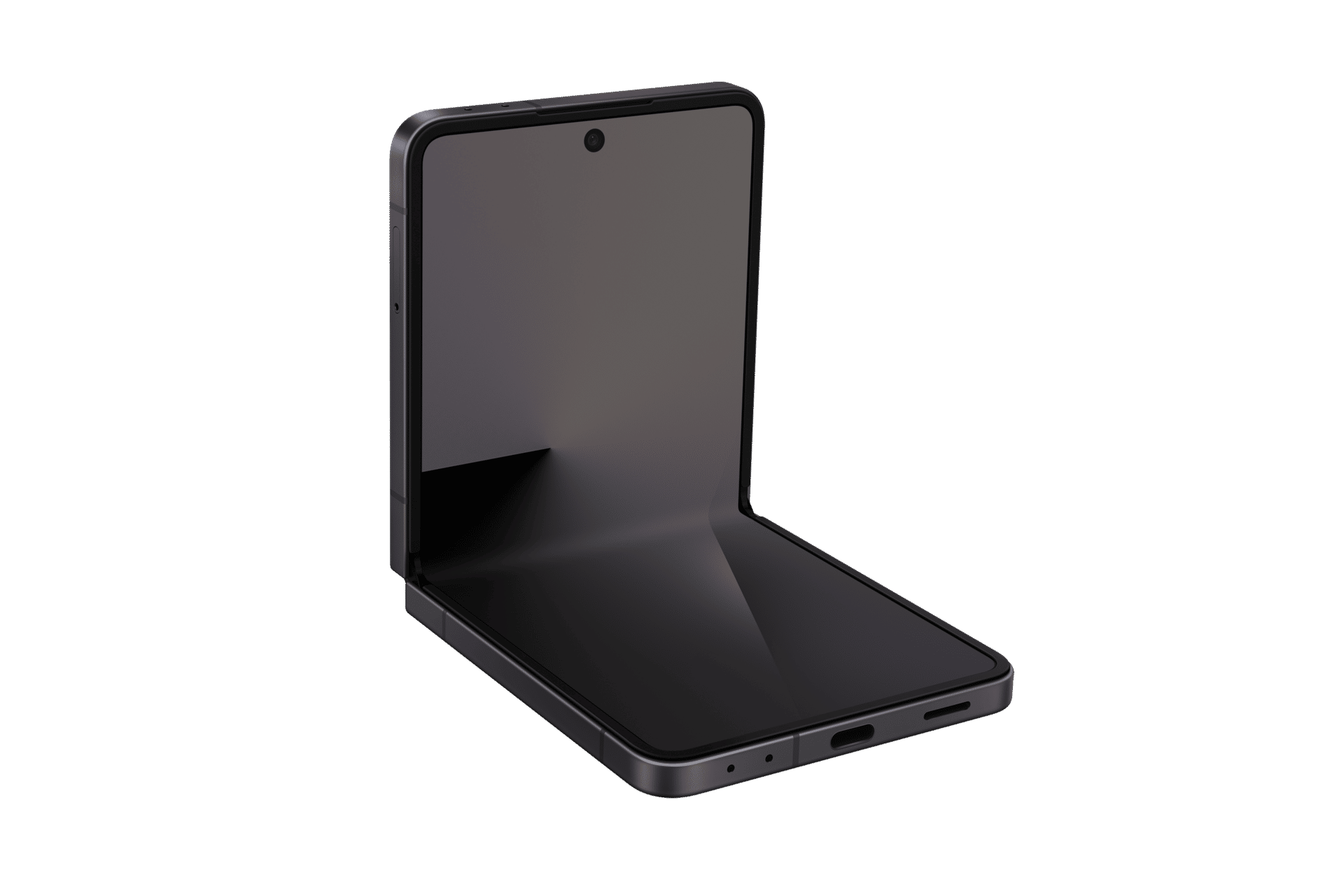 Samsung Galaxy Z Flip 7 5G Dual SIM Smartphone, 12GB RAM, 512GB Storage, Jet Black