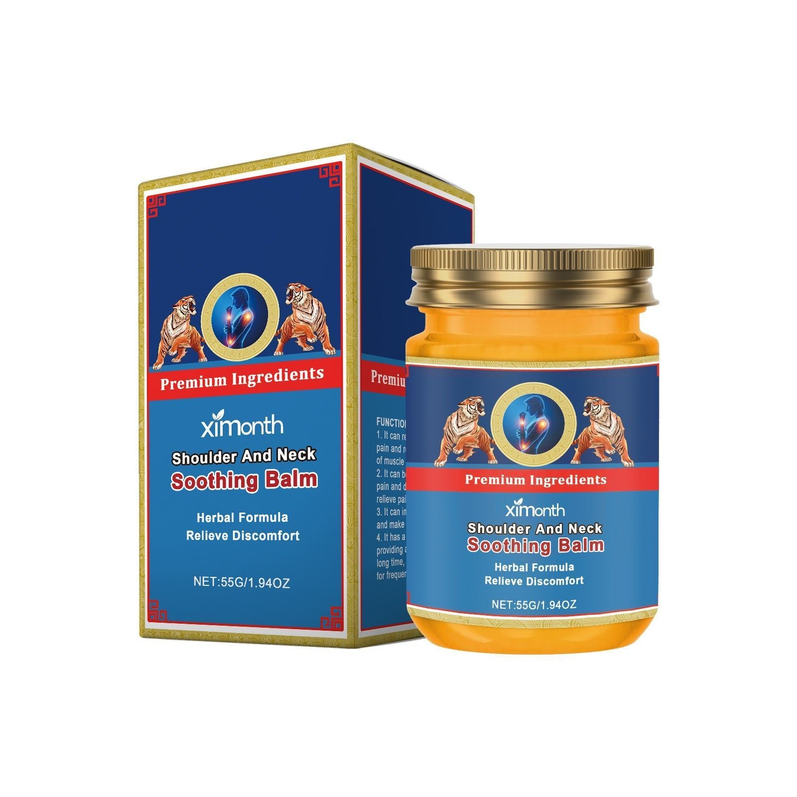 Body Care Cream for Joint Pain Relief, Moisturizing, Anti-Inflammatory, Muscle Relaxation ,55g