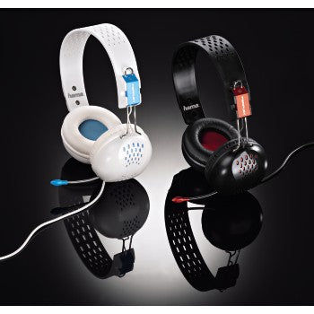 HAMA 51679 "Perplex" PC Headset, white