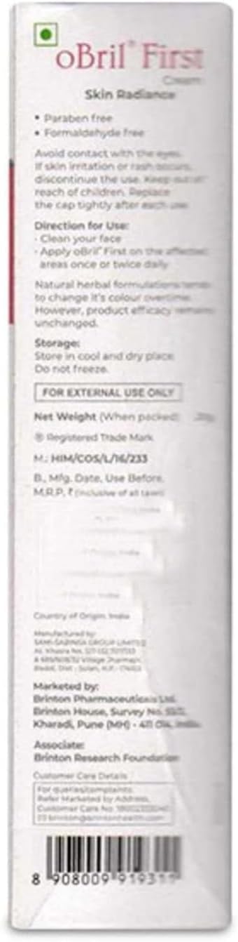 Brinton Obril First Cream 20 g