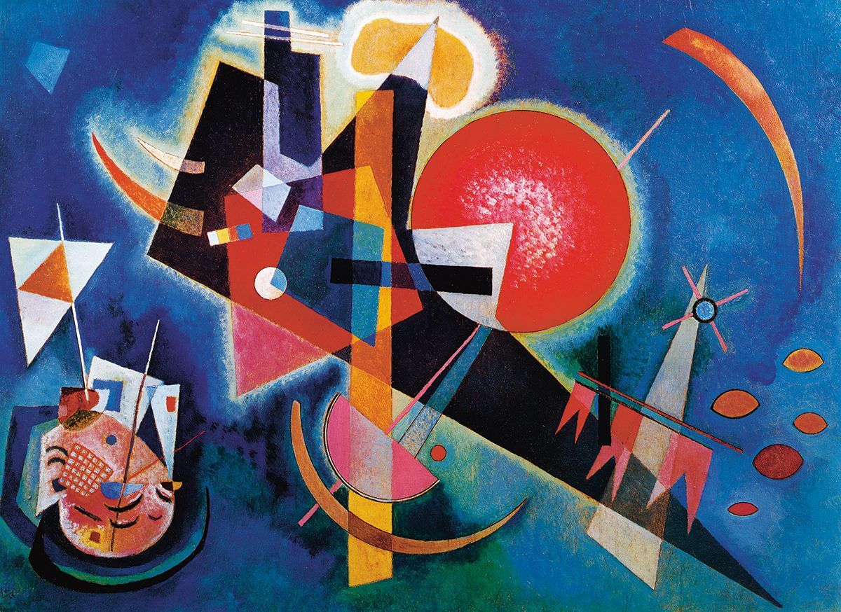 In Blue By Wassily Kandinsky 1000 Pieces Puzzle