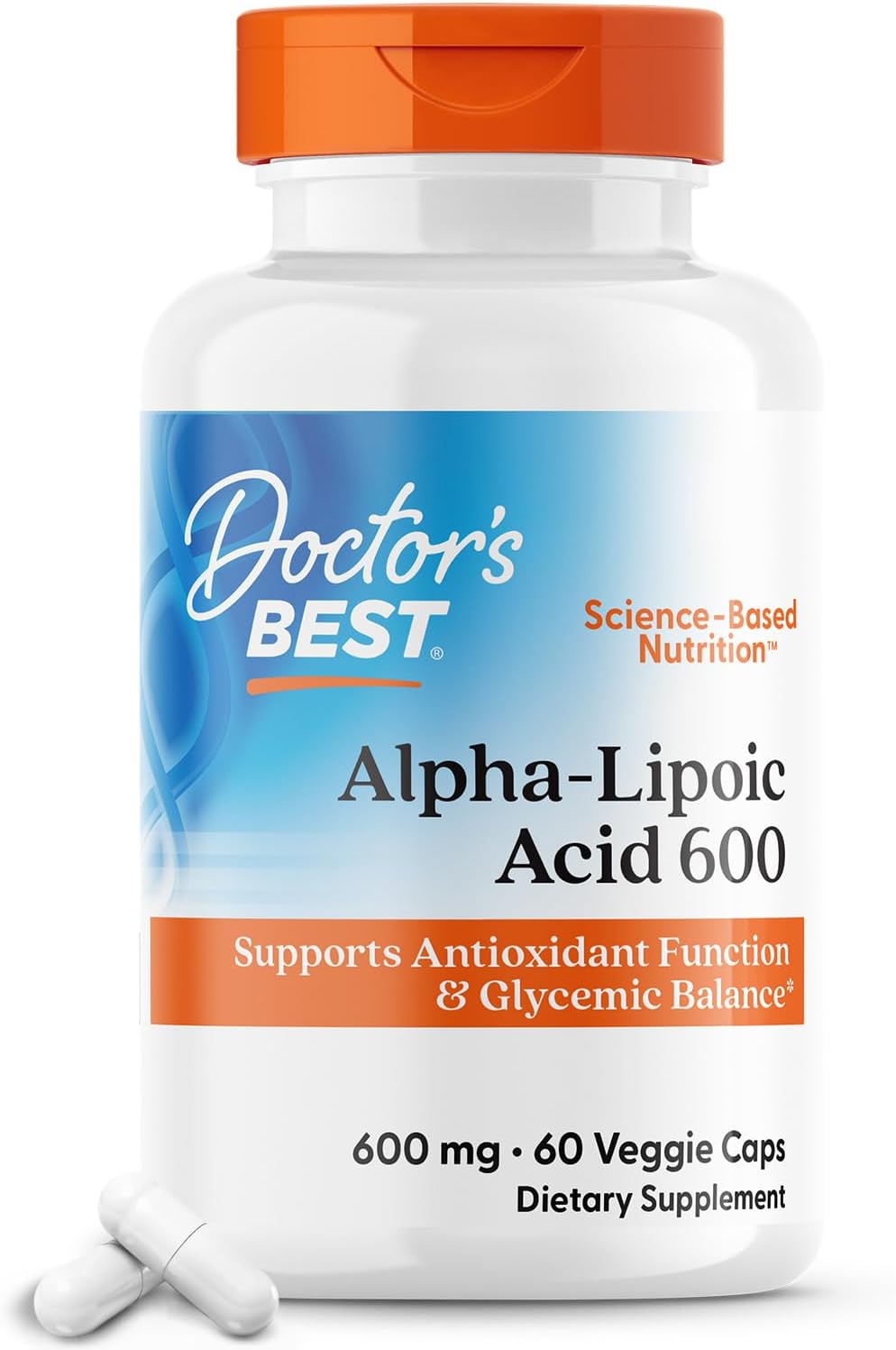 Dr Best Alpha-lipoic Acid 600mg 60vcaps