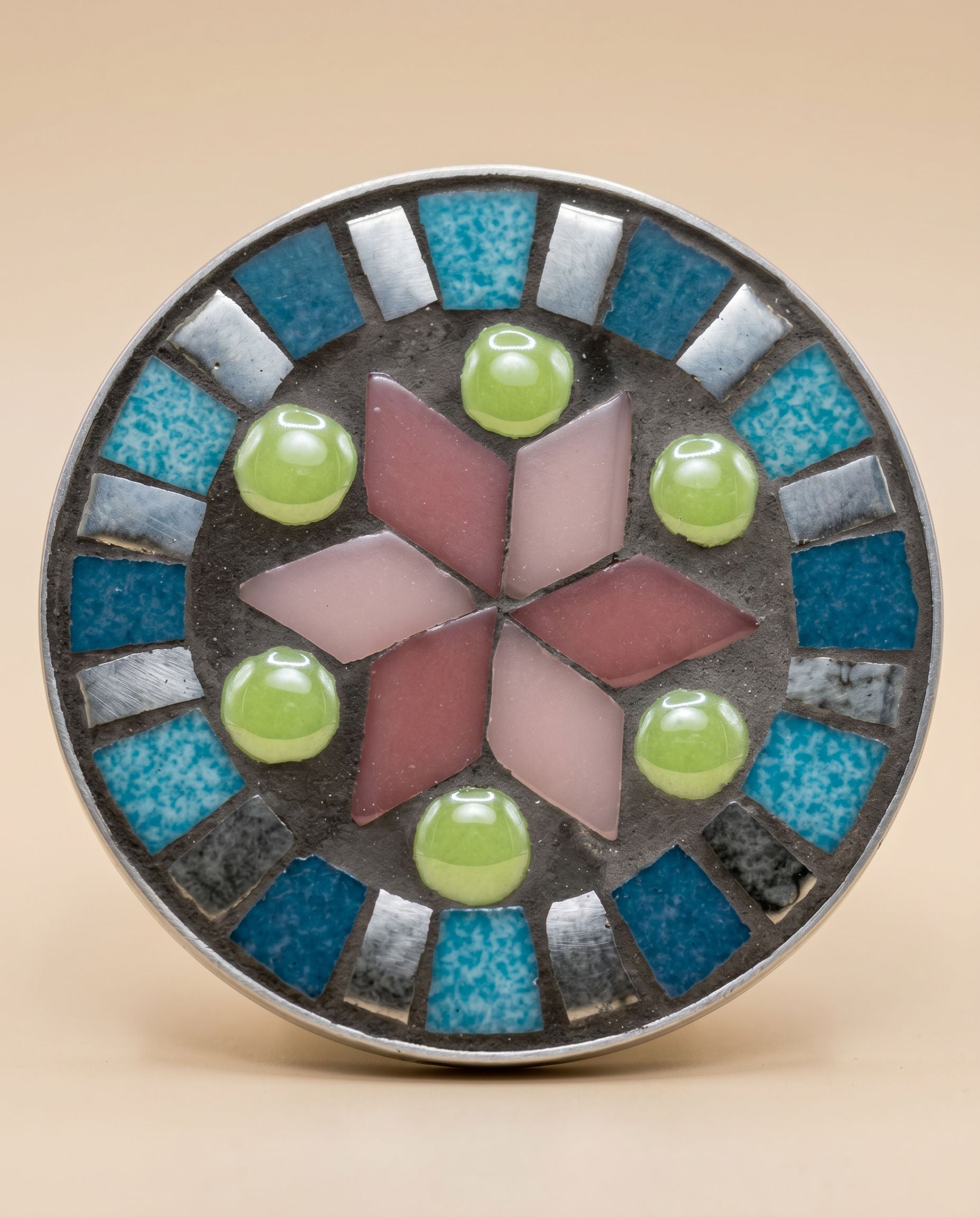 Dana Adada Glass Scented Mosaic Candle