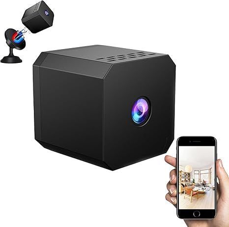 Mini Security Camera Wireless HD Night Vision Monitoring Camera Indoor 4K Cam