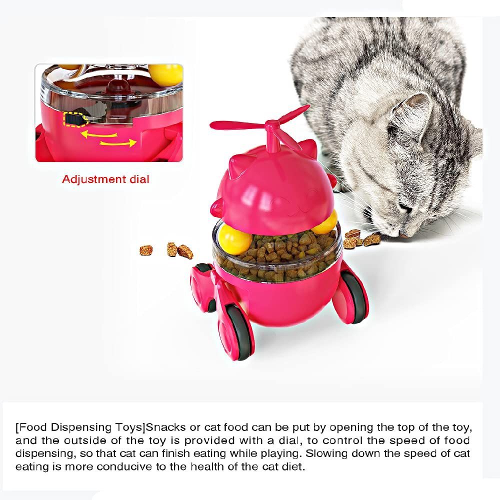 Pet Toy Tumbler Cat Turntable Leaking Food Ball Training