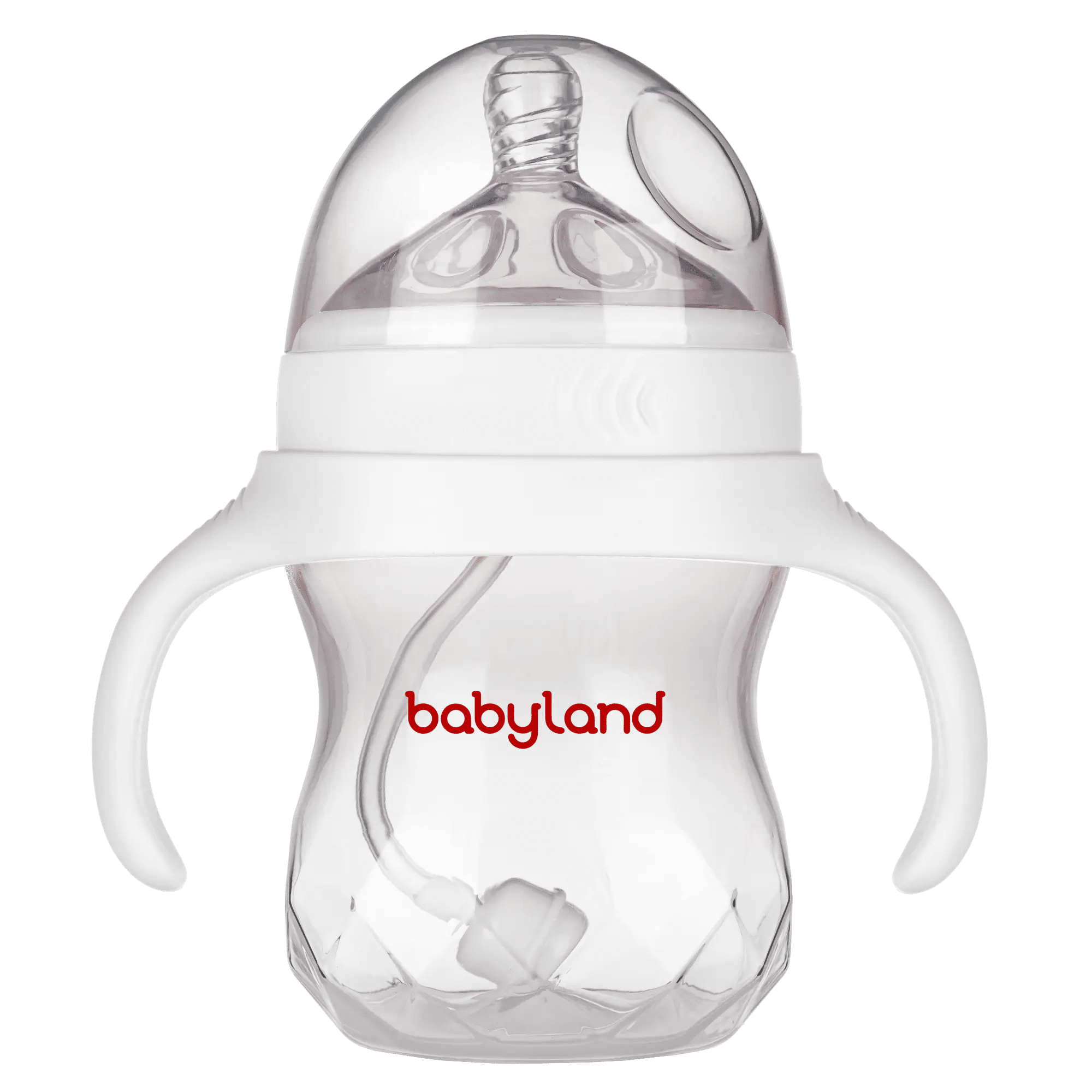 Baby Land Natural Baby Bottle 240ml -white(3-6m)