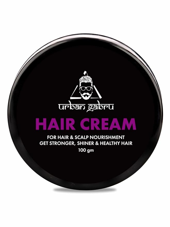 Urban Gabru Hair Growth Cream with Coconut, Aloe Vera Protein for Hair Growth and Scalp Nourishment 100gm
