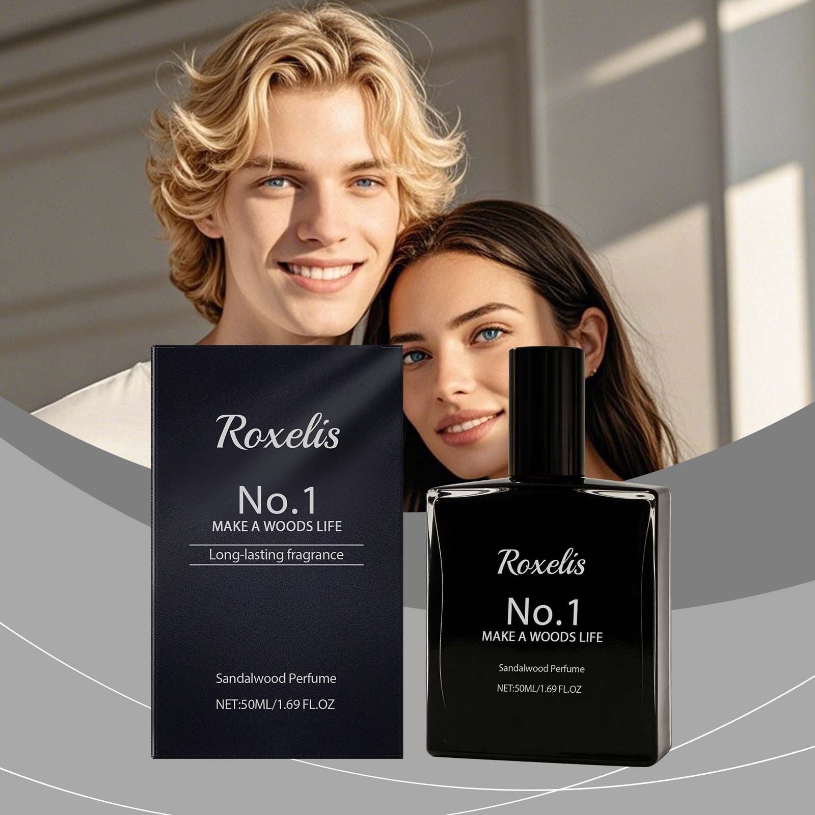 50ml Sandalwood Perfume with Woody and Long Lasting Scent