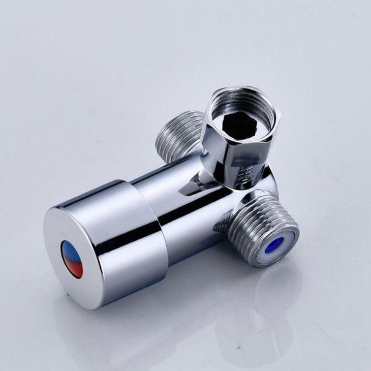 Adjustable Temperature Valve Induction Faucet Three-way Valve