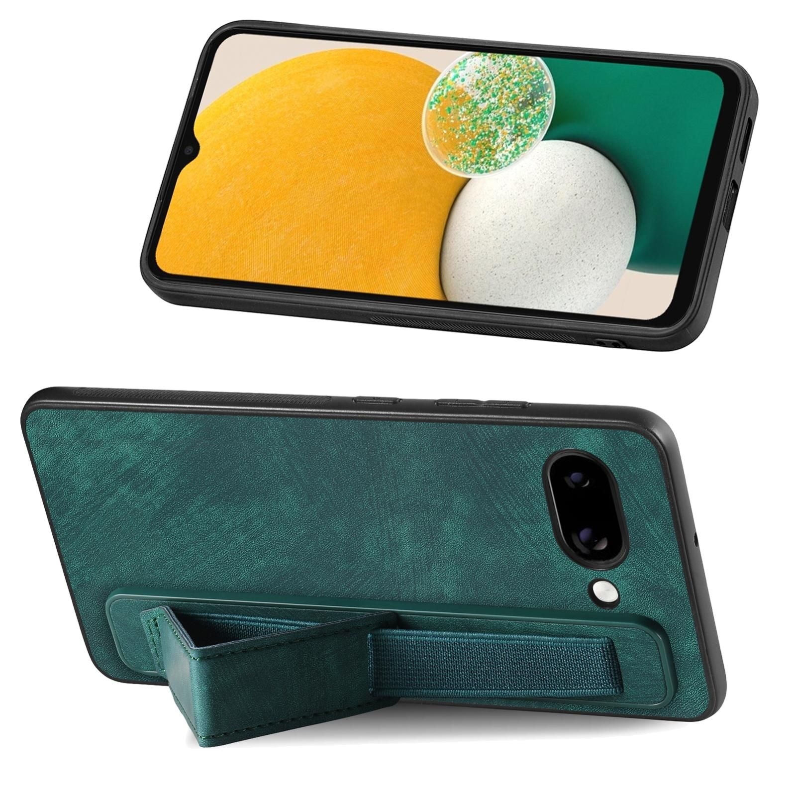 Retro Wristband Leather Case For Google Pixel 9a