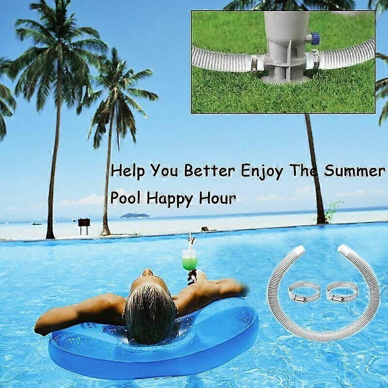 2 Pcs Replacement Hose Set for Above Ground Pool Filter Pump